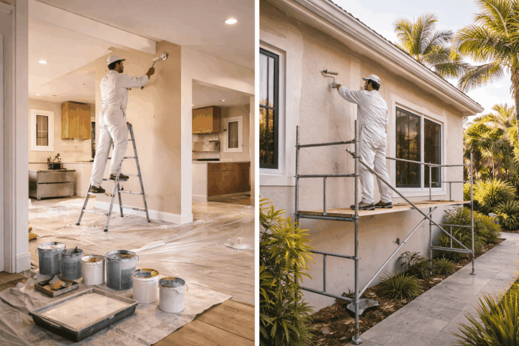 SGM Builders Home Renovation Painting Crew Bay Area California - Interior and Exterior Painting by General Contractor
