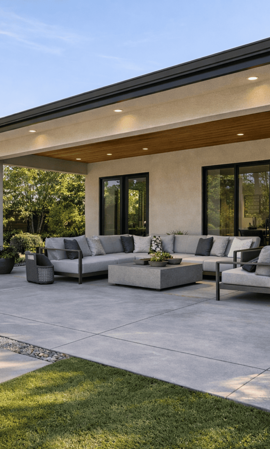 SGM Builders Modern Hardscaping and Patio Design Bay Area California - Custom Landscaping and Outdoor Living by General Contractor